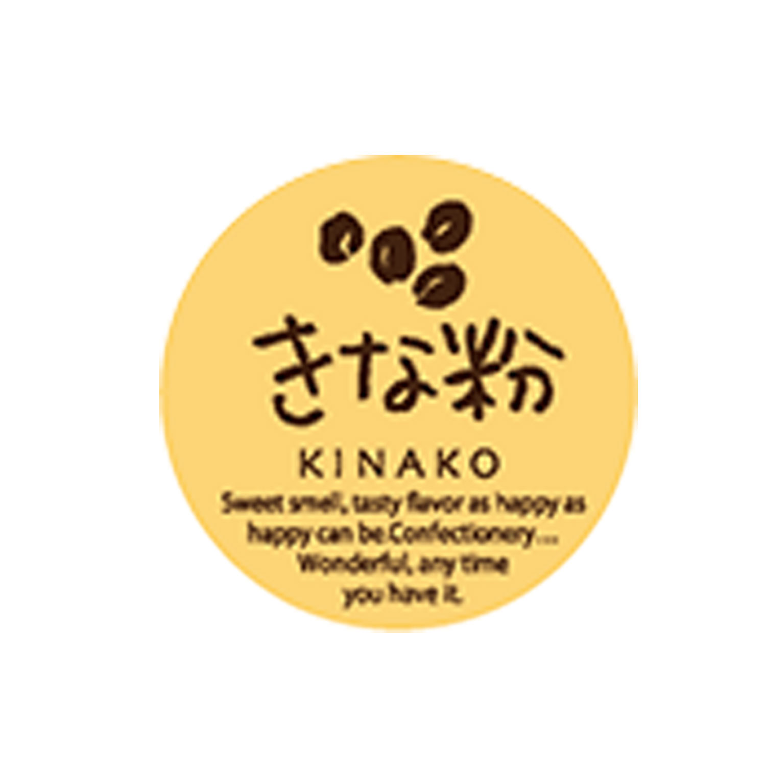 【200枚】販促シール G-738 ミニシール きな粉 00416296 プロステ