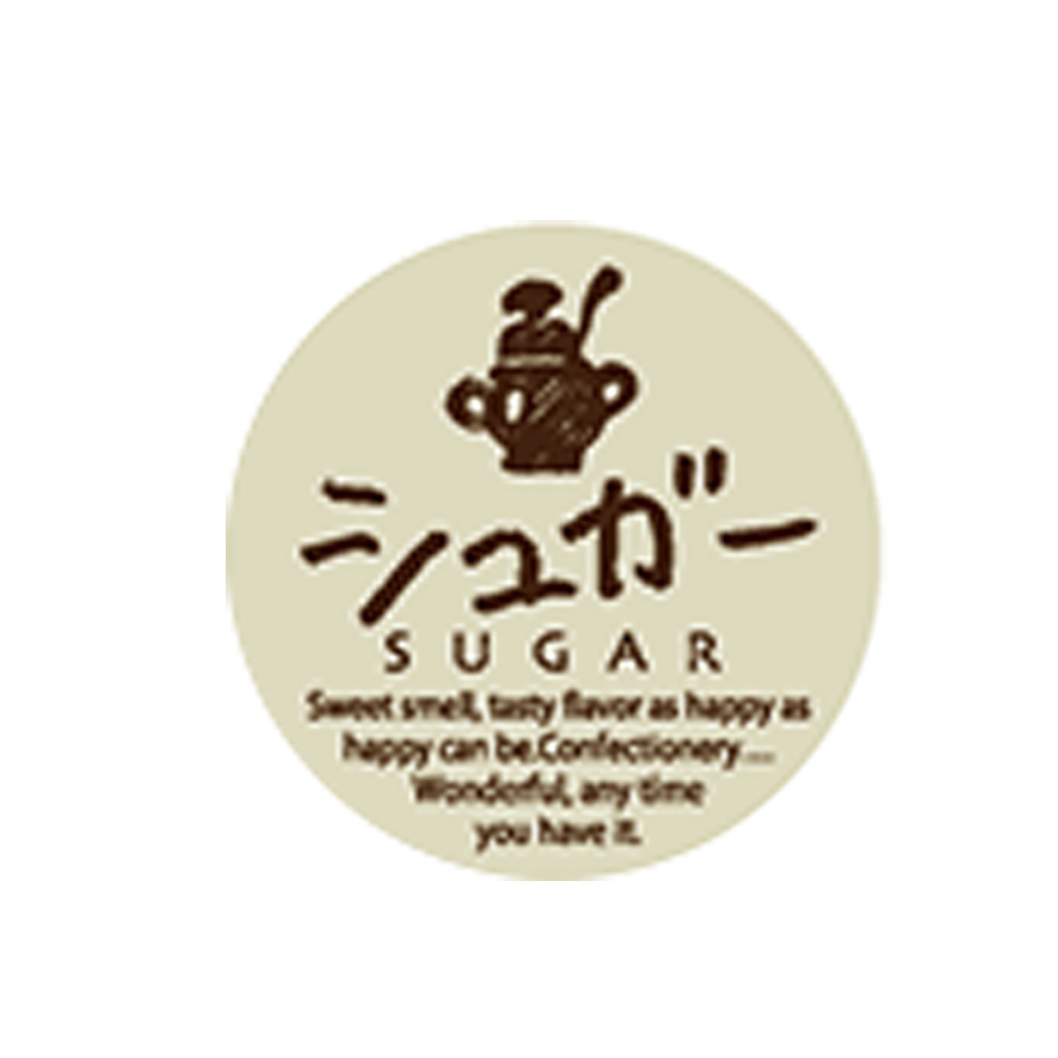 【200枚】販促シール G-766 ミニシール シュガー 00416410 プロステ