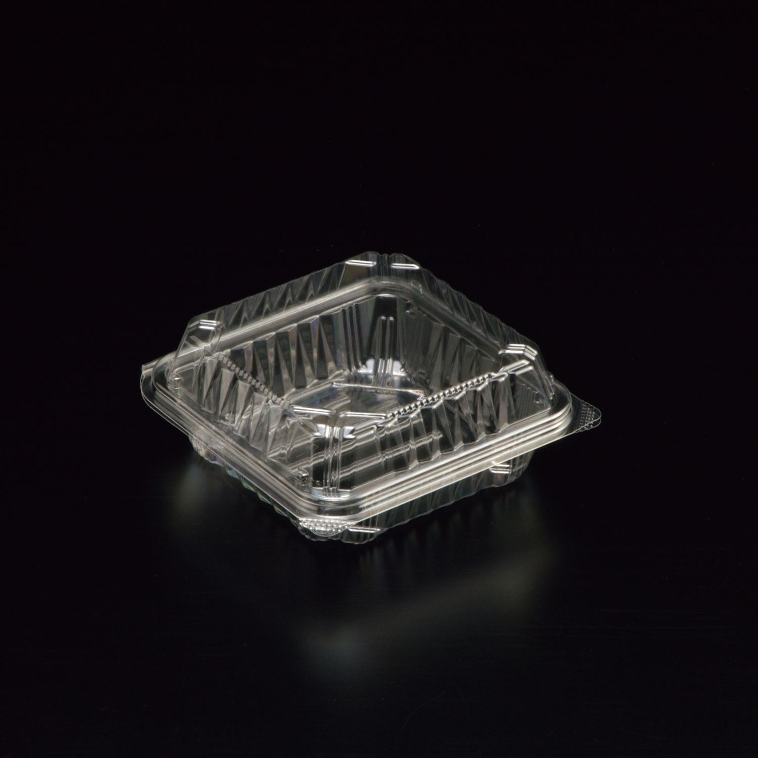Other Tableware - 【100枚】軽食容器 ユニコン LS-T7 透明 スミ 00642889