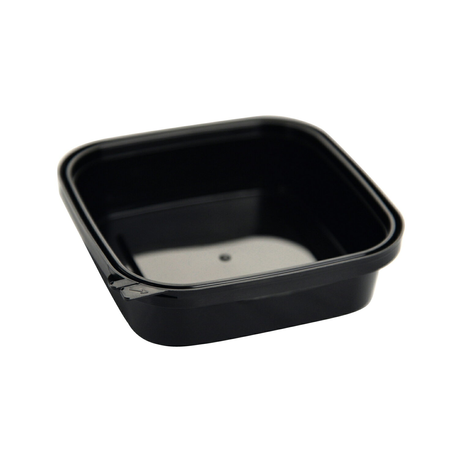 【500枚】セーフティ付容器 酒井容器 KV-200 黒 本体 00377647