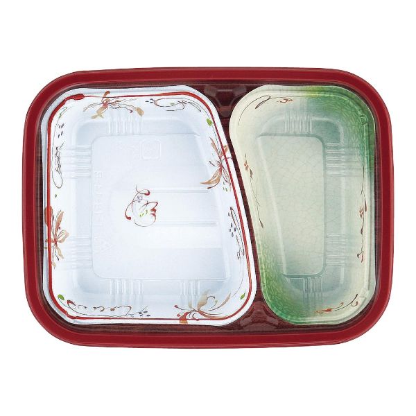 【900枚】弁当容器 アヅミ産業 T-18-14-B 本体 春日 00431226