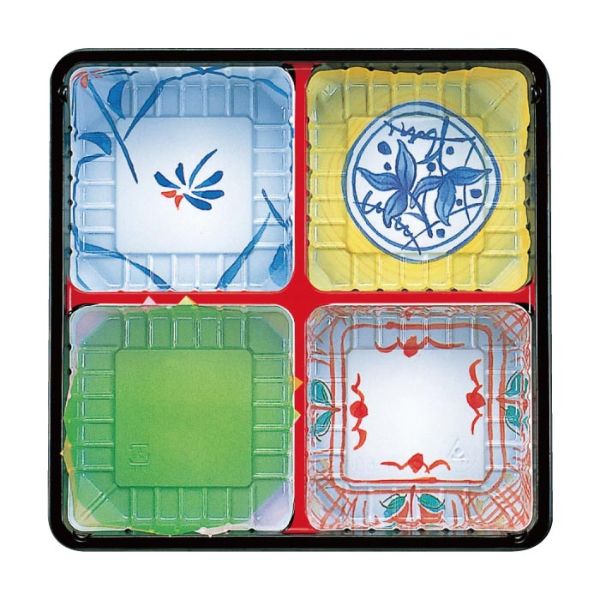 【800枚】弁当容器 アヅミ産業 T-60-60 本体(陶・A) 00431312