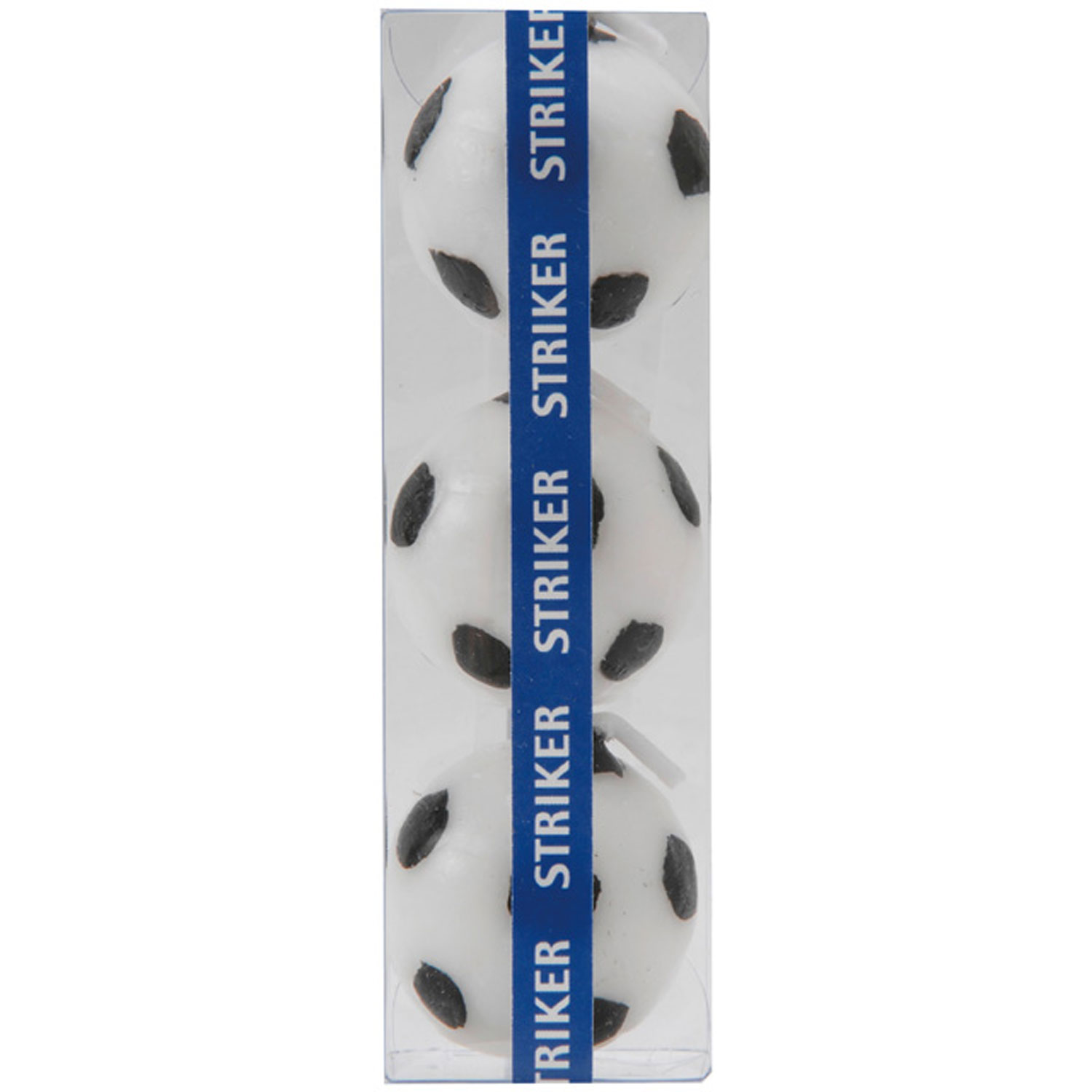 【120セット】キャンドル カメヤマ サッカーボール3個入 00432359 プロステ