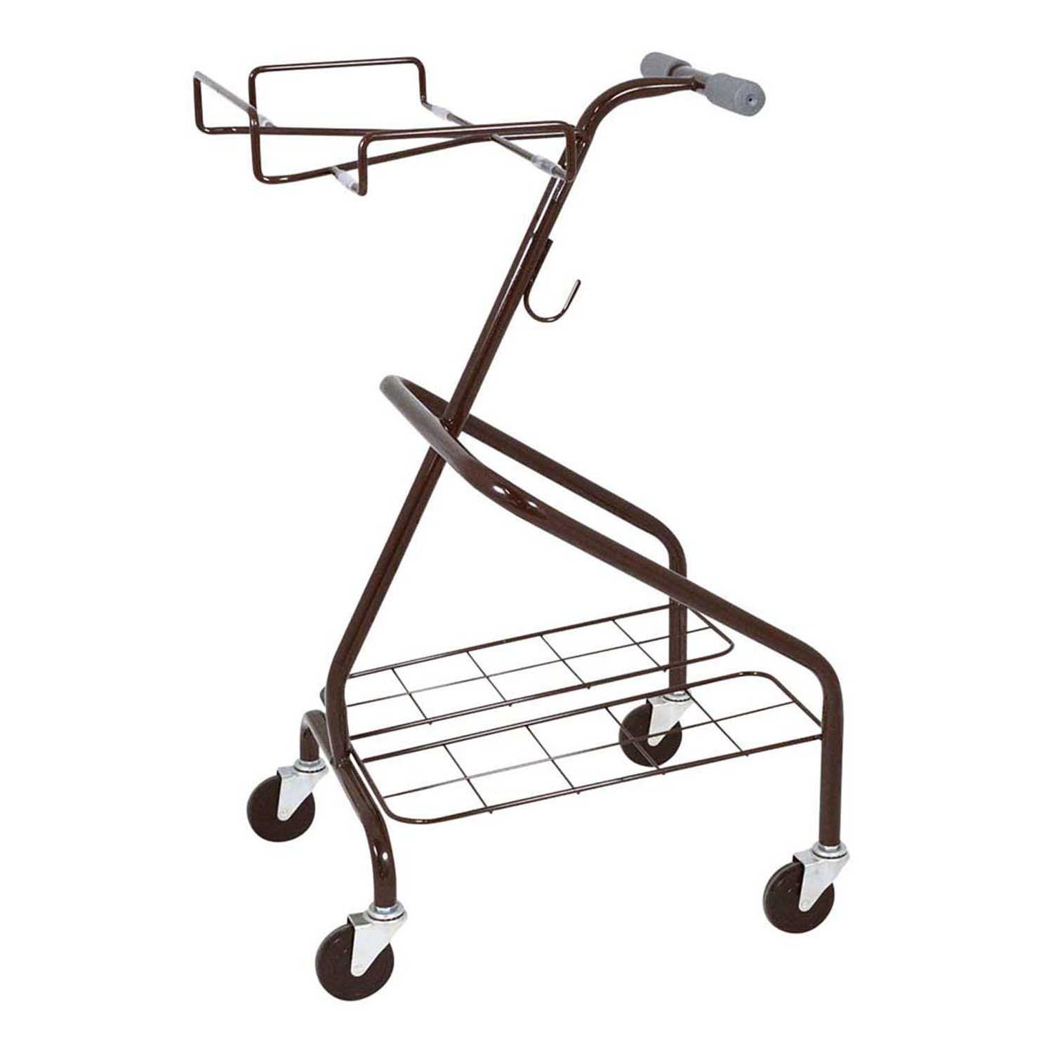 【1個】バイキングカート(φ75キャスター仕様)C-75 ブラウン 00434194 プロステ