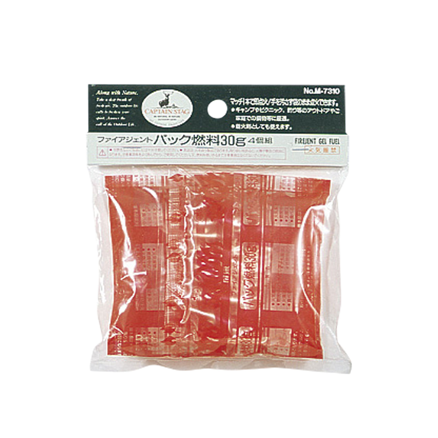 【120袋】アウトドア用品 パール金属 ファイアジェントパック燃料 30g 4個組 00437056 プロステ