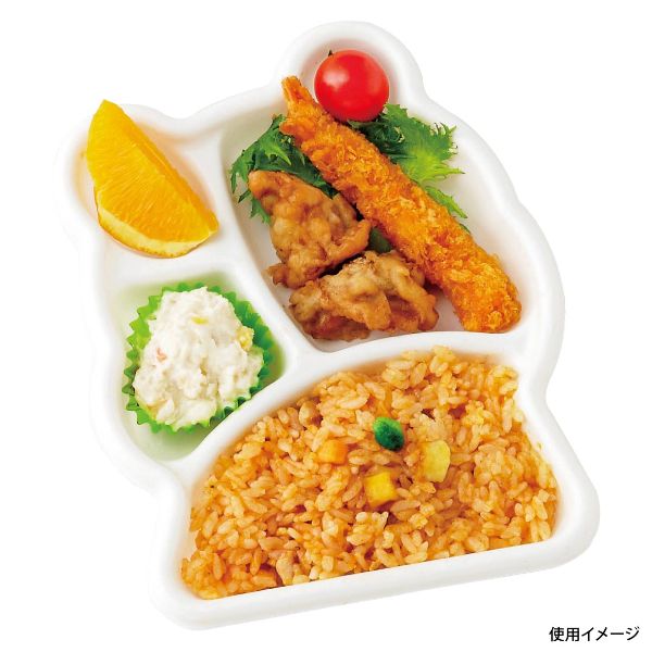 【600枚】弁当容器 アヅミ産業 YF-1 (どうぶつランチ) りす セット 00469657 2