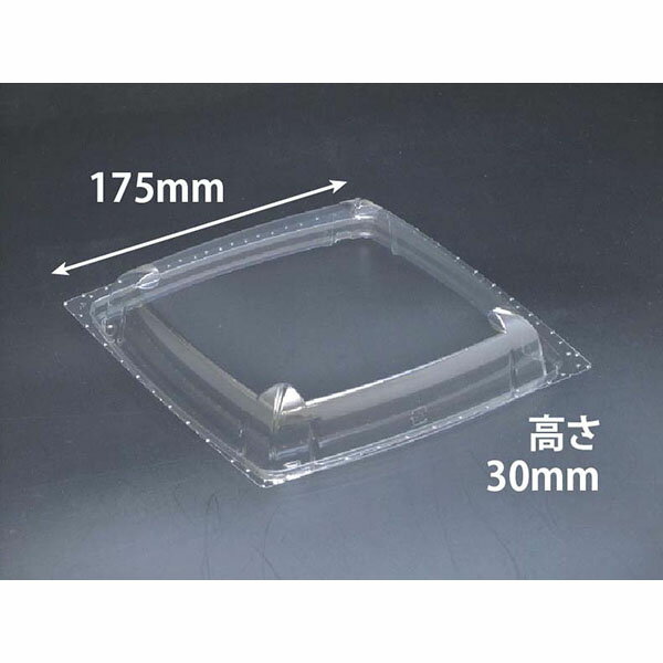 【400枚】リスパック 透明サラダ容器 バイオ ツブ17 OCH 00476280