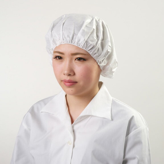 【400枚】不織布キャップ 東京メディカル でんでん帽 CA-101 ホワイト フリーサイズ 00707292 プロステ