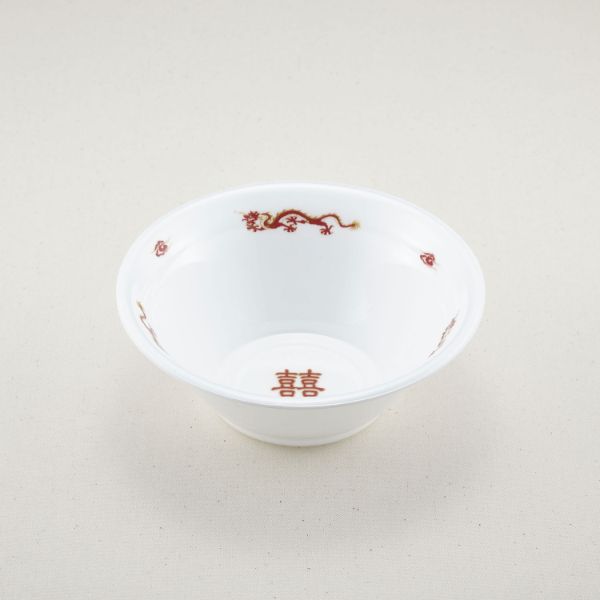 【450枚】麺容器 青葉紙業 ラーメン 中 本体 龍 00429439