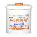 【6個】清掃用品 日本製紙クレシア クレシア ジャンボ除菌ウェットタオル 本体 00444917 プロステ