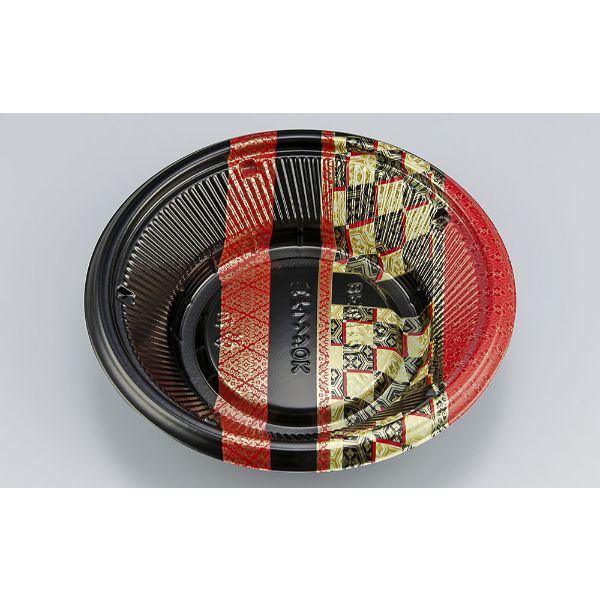 Disposable - 【600枚】どんぶり容器 シーピー化成 BF丸丼19L 越後赤本体 00705628