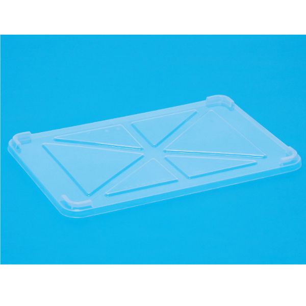 【10枚】三甲 店舗備品 大型ばんじゅうフタ 透明 00357531 プロステ