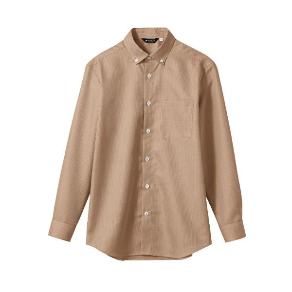 【1枚】住商モンブラン ユニフォーム WC2611-7_SS シャツ 兼用 長袖 ブラウンチェック SS 00412876 プロステ