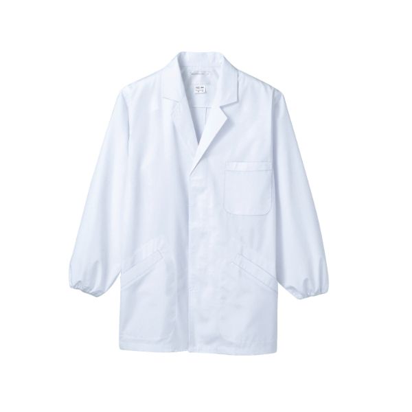 【1枚】住商モンブラン ユニフォーム 1-603_L 調理衣 メンズ 長袖 白 L 00419293 プロステ