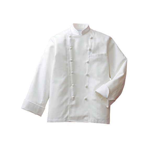 【1枚】住商モンブラン ユニフォーム 6-701_3L コックコート 兼用 長袖 白 3L 00421938 プロステ