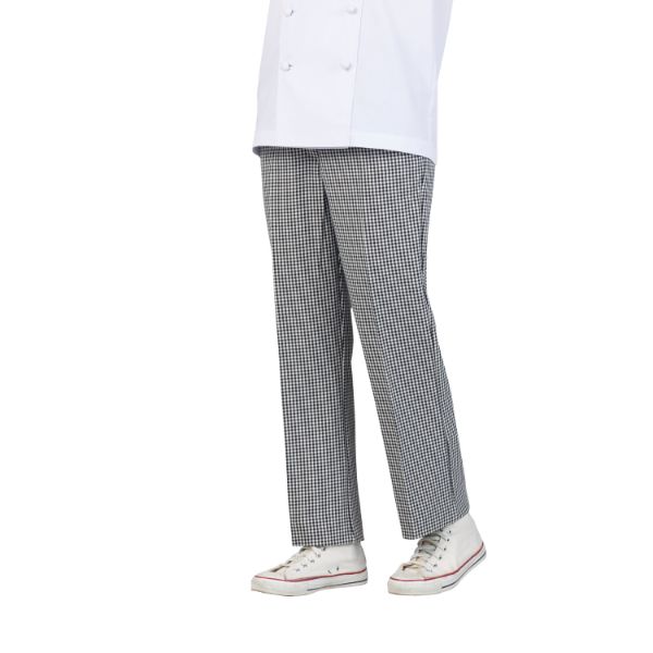 Sommelier Aprons - 【1枚】住商モンブラン ユニフォーム 7-181_LL パンツ レディス 黒チェック LL 00423040 プロステ