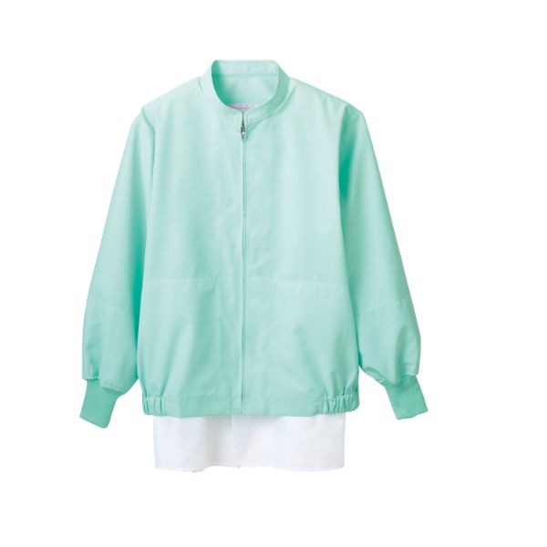 【1枚】住商モンブラン ユニフォーム 8-457_5L ジャンパー 兼用 長袖 グリーン 5L 00425262 プロステ