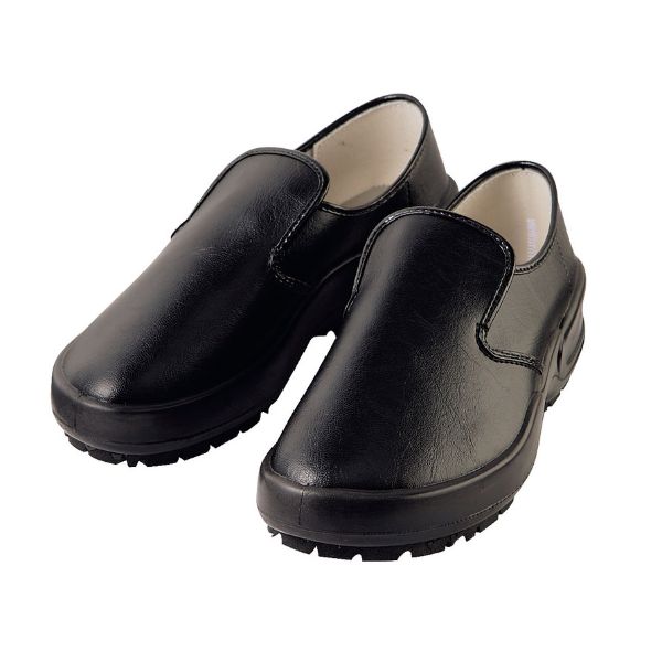 【1枚】住商モンブラン ユニフォーム B-7000_270 厨房シューズ 兼用 黒 27.0cm 00428333 プロステ