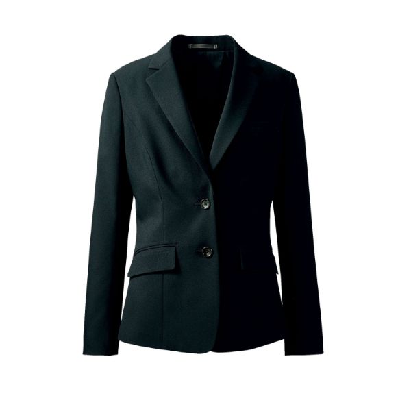 【1枚】住商モンブラン ユニフォーム BM1001-0_13 ジャケット レディス 長袖 黒 13号 00437376 プロステ