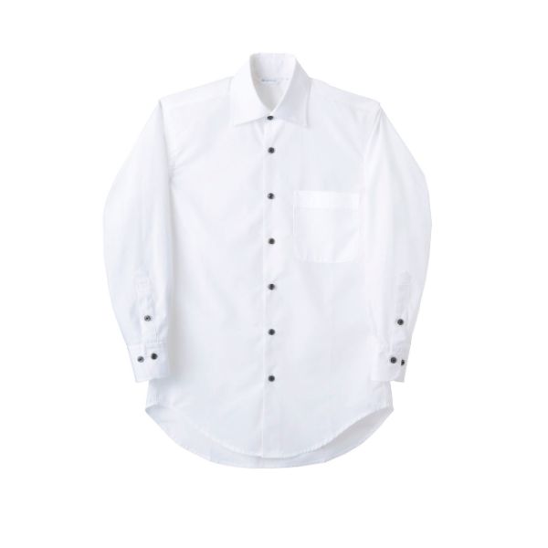 【1枚】住商モンブラン ユニフォーム BS2541-2_4L シャツ 兼用 長袖 白 4L 00438449 プロステ