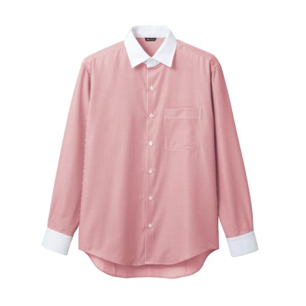 Sommelier Aprons - 【1枚】住商モンブラン ユニフォーム BV2571-5_M シャツ メンズ 長袖 ワインストライプ M 00438880 プロステ