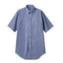 【1枚】住商モンブラン ユニフォーム CM2504-9_SS シャツ 兼用 半袖 ネイビーチェック SS 00440023 プロステ