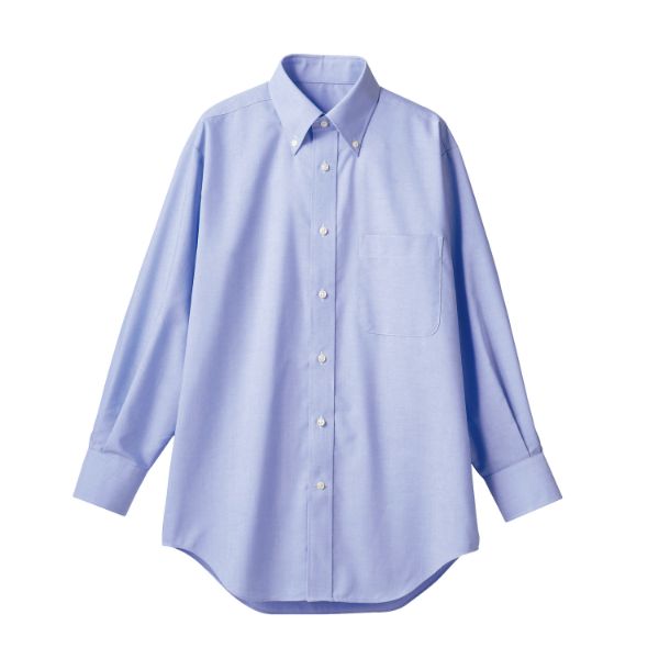 【1枚】住商モンブラン ユニフォーム CX2503-4_SS シャツ 兼用 長袖 ブルー SS 00440299 プロステ
