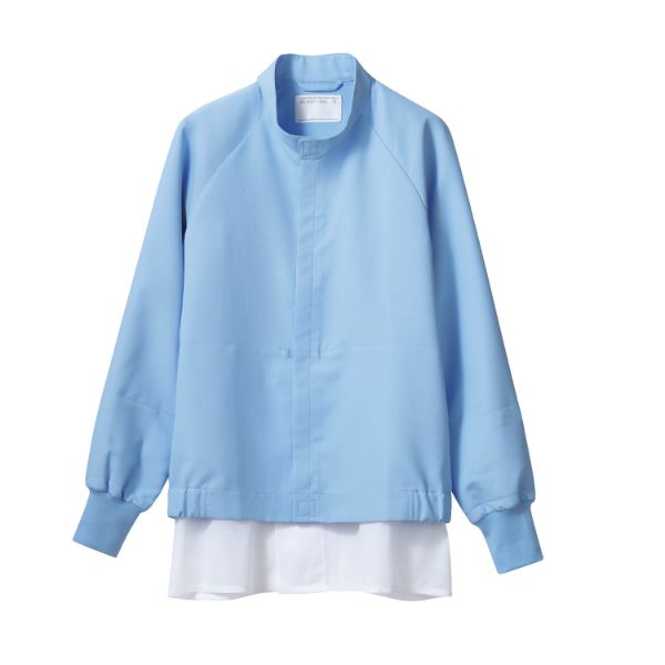 【1枚】住商モンブラン ユニフォーム DA8701-4_3L ジャンパー 兼用 長袖 ブルー 3L 00440614 プロステ