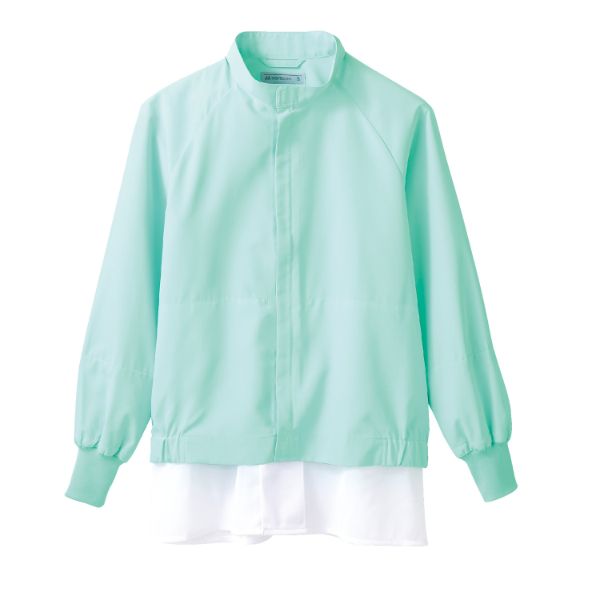 【1枚】住商モンブラン ユニフォーム DF8701-6_3L ジャンパー 兼用 長袖 グリーン 3L 00441044 プロステ