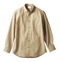 【1枚】住商モンブラン ユニフォーム OV2501-3_LL シャツ 兼用 長袖 ベージュ LL 00442717 プロステ