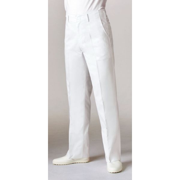 【1枚】住商モンブラン ユニフォーム TC7601-2_76 スラックス メンズ 白 76cm 00444836 プロステ