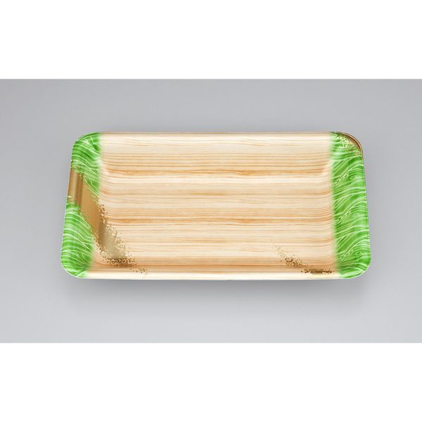 【1200個】シーピー化成 汎用トレー 新LQ15-33 浜唄緑 00447885