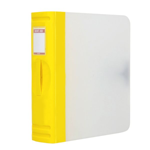 【6個】クルーズ 事務用品 クルーズボックスイエロー BX-1800YE 00463217 プロステ