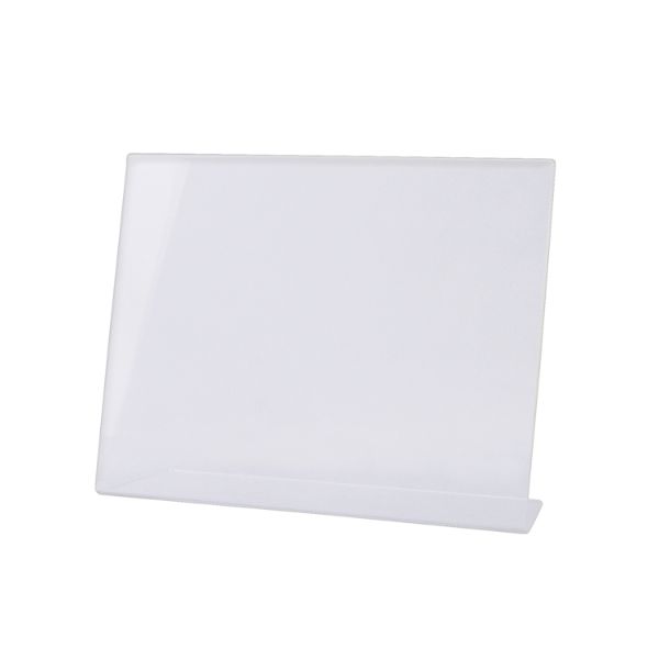 【72個】クルーズ 事務用品 L型サインホルダー片面用A6サイズ横 CR68501 00463341 プロステ