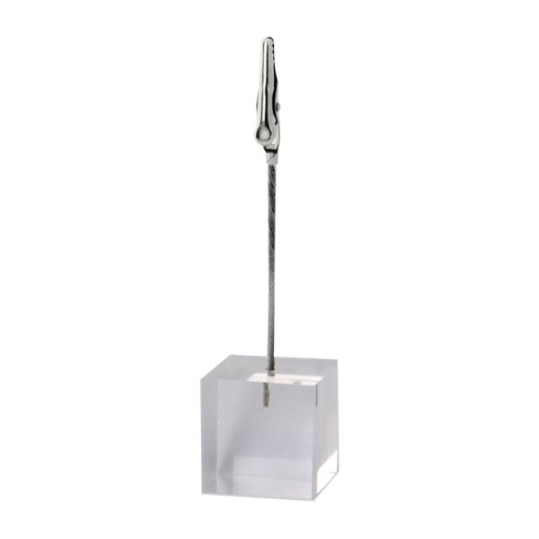 【200個】クルーズ メモスタンド クリップスタンド アクリル製 S-600 00463406 プ...