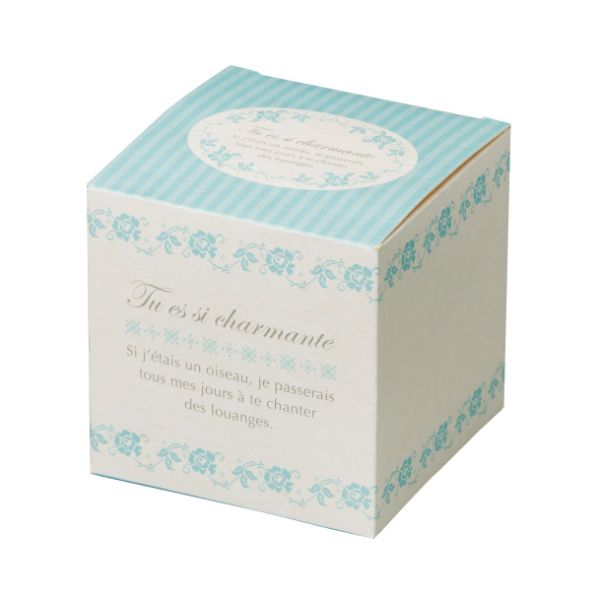 【40個】石渡 ペーパーボックス ミルコブルー 00465042 プロステ