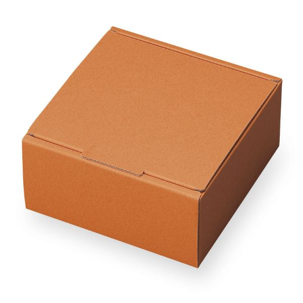 【100個】石渡 ラッピングボックス ブラウニー 4寸 00465090 プロステ