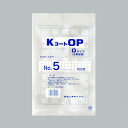 【2500枚】福助工業 合掌貼平袋 KコートOP Oタイプ No.5 00475046 プロステ