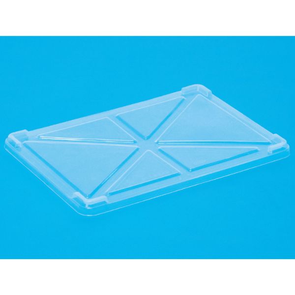 【10枚】三甲 店舗備品 ばんじゅうフタ 透明 00475886 プロステ