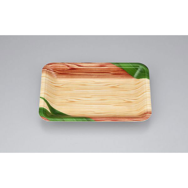 【1800枚】シーピー化成 汎用トレー 新LL13-25 笹木目 00484895