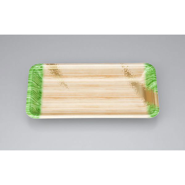 【1500枚】シーピー化成 汎用トレー 新LQ13-25 浜唄緑 00492153