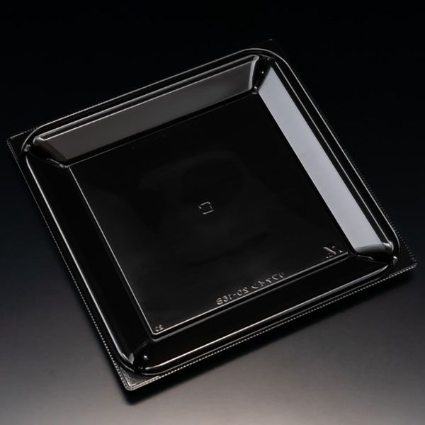 【400枚】リスパック オードブル容器 バイオ リファイン 20-16B 黒 00707122