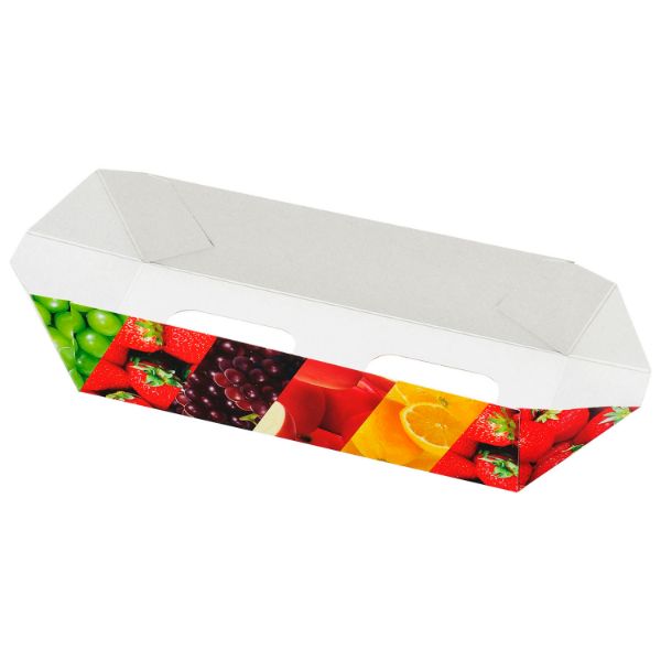 【1000枚】エフピコチューパ 紙製青果トレー 紙ベジトレー26-8 フルーツ FSM 00730654