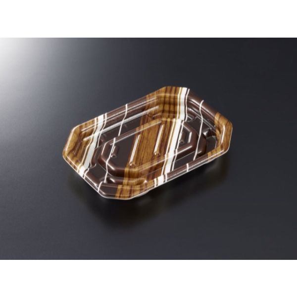 【50枚】 中央化学 惣菜容器 TPデリグー 15-11 バウムBR 身 プロステ