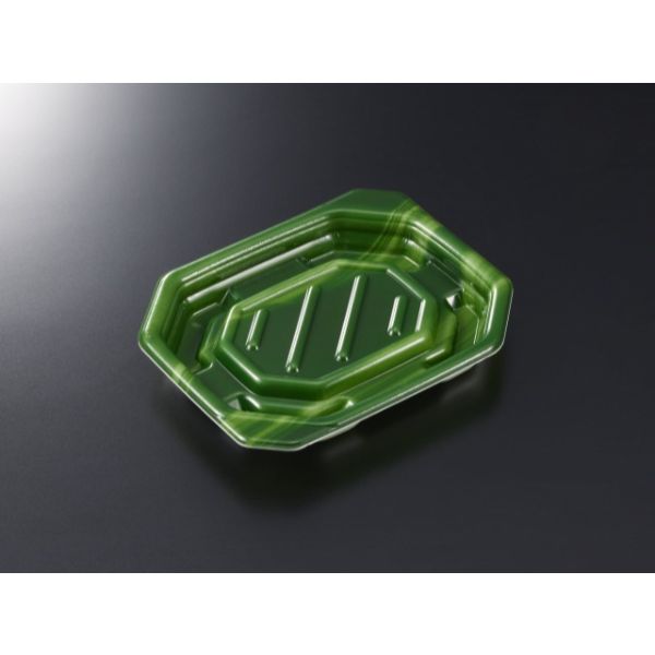 耐熱PSPの惣菜容器。開けやすいように蓋につまみが付いています。サイズ：150×125×20mm材質：耐熱PSP重量：3.4g商品コード00730928メーカー名中央化学サイズ150×125×20mm材質耐熱PSP重量3.40g電子レンジ可種別本体のみ対応蓋（別売）TP デリグー 15-13 蓋関連商品(バラ)TPデリグー 15-13 ベジーGN 身 50点関連商品(ケース)TPデリグー 15-13 ベジーGN 身 1500点・注意事項：モニターの発色によって色が異なって見える場合がございます。・領収書については、楽天お客様マイページから、商品出荷後にお客様自身で印刷して頂きますようお願い申し上げます。・本店では一つの注文に対して、複数の送り先を指定することができません。お手数おかけしますが、注文を分けていただきます様お願い致します。・支払い方法で前払いを指定されて、支払いまで日数が空く場合、商品が廃番もしくは欠品になる恐れがございます。ご了承ください。・注文が重なった場合、発送予定日が遅れる可能性がございます。ご了承ください。・お急ぎの場合はなるべく支払い方法で前払い以外を選択いただきます様お願い致します。支払い時期によっては希望納期に間に合わない場合がございます。