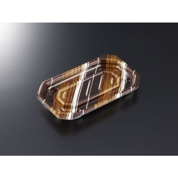 【50枚】 中央化学 惣菜容器 TPデリグー 18-11 バウムBR 身 プロステ