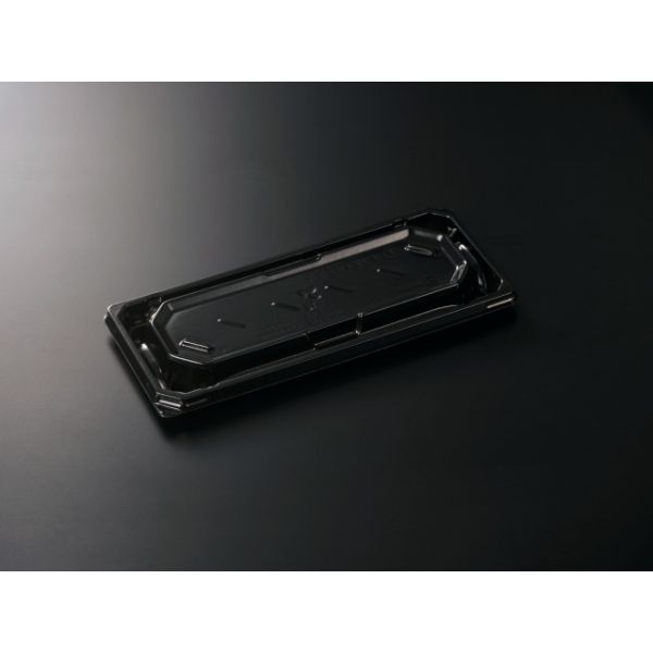 【800枚】中央化学 寿司容器 BCF宝台閣 5-1 黒-BK 身 00730980