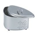 【1個】カンダ キッチンシンク用品 抗菌ST 蓋付三角コーナー CK-114 00476893 プロステ(3)