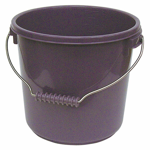 【1個】エンテック ポリプロバケツ PO-13A パープル 00478433 プロステ