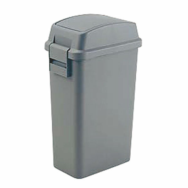 【1個】本間冬治工業 ゴミ箱 BK ペール スイング蓋付 25L 00478567 プロステ